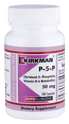 Kirkman P-5-P cápsulas hipoalergénicas botella