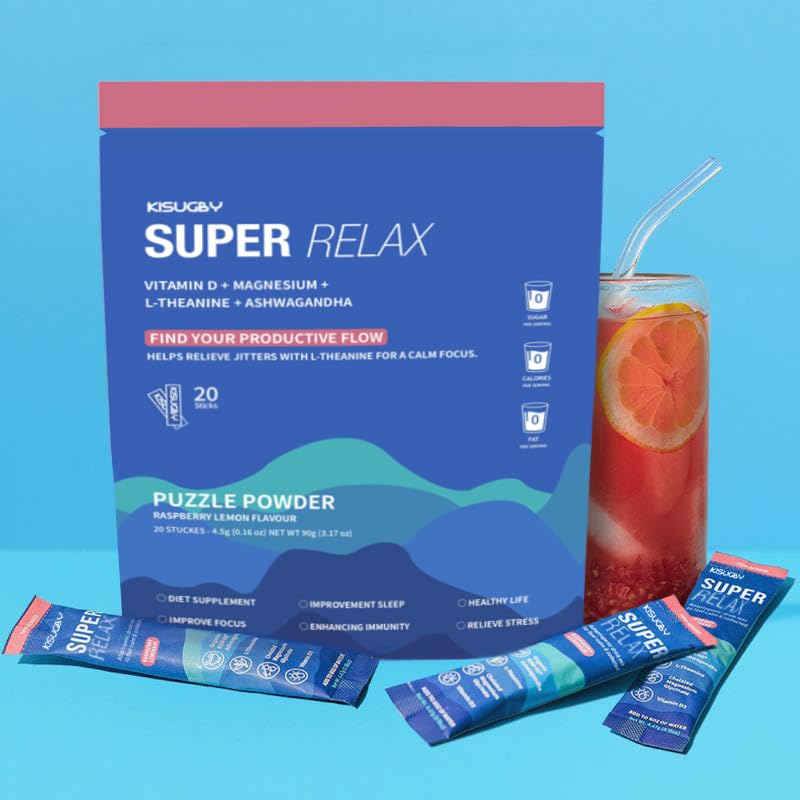 KISUGBY SuperRelax polvo mezcla relajante y concentracion