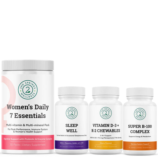 Kit diario 2nd Springs para mujeres envase frontal