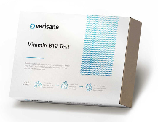 Kit prueba vitamina b12 Verisana para uso en casa vista frontal