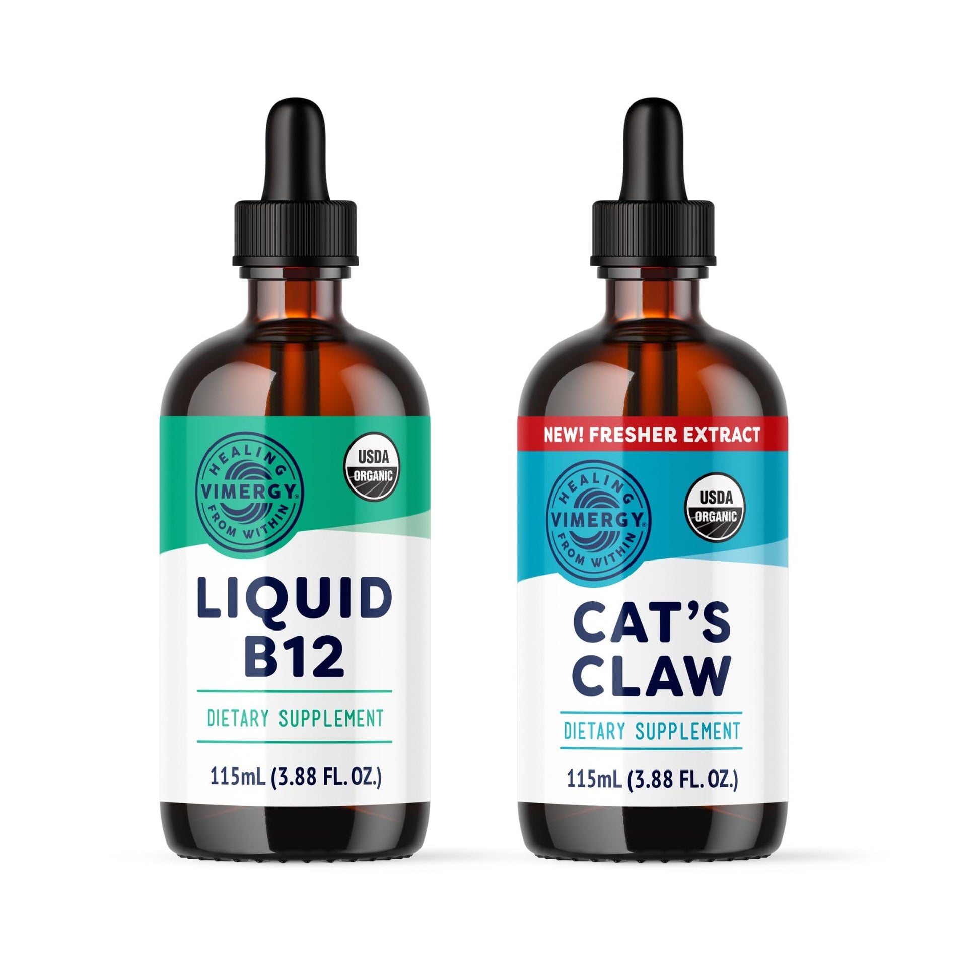 Kit de Vimergy con B12 líquido y uña de gato