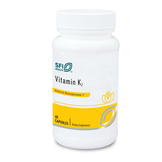 Klaire Labs vitamina k2 mk7 60 cápsulas frasco