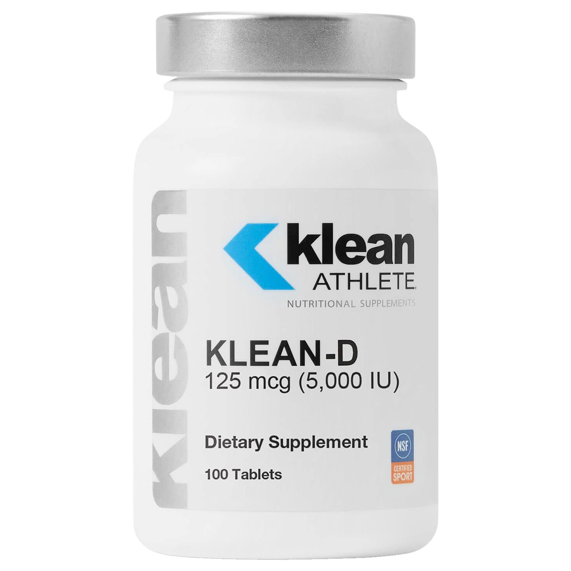 Klean ATHLETE Klean-D suplemento vitamina d3 5000 ui frasco