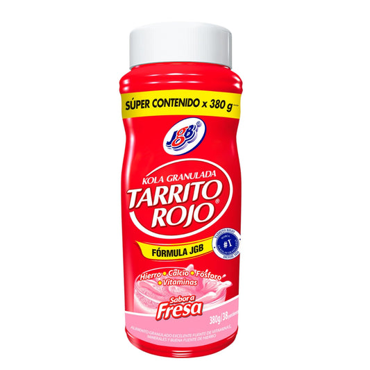 Kola Granulada Tarrito Rojo sabor fresa 380g