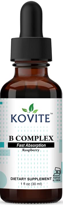Kovite complejo B niños liquido sabor frambuesa suplemento