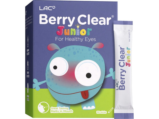 Paquete LAC Junior Berry Clear Junior polvo antioxidante 30 sticks