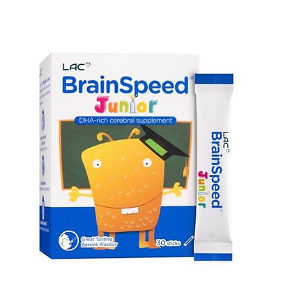 Paquete LAC Junior BrainSpeed suplemento nutrición cerebral 30 sticks