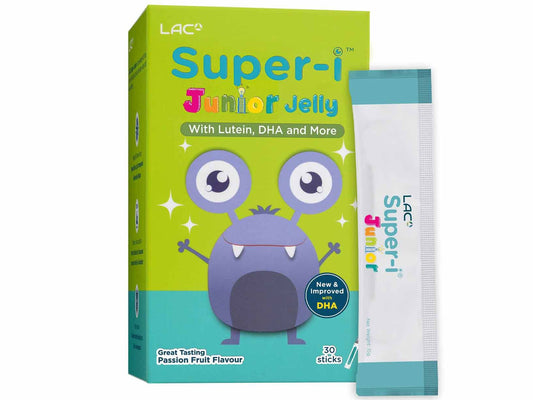 LAC Super-I Junior gelatina para visión de niños