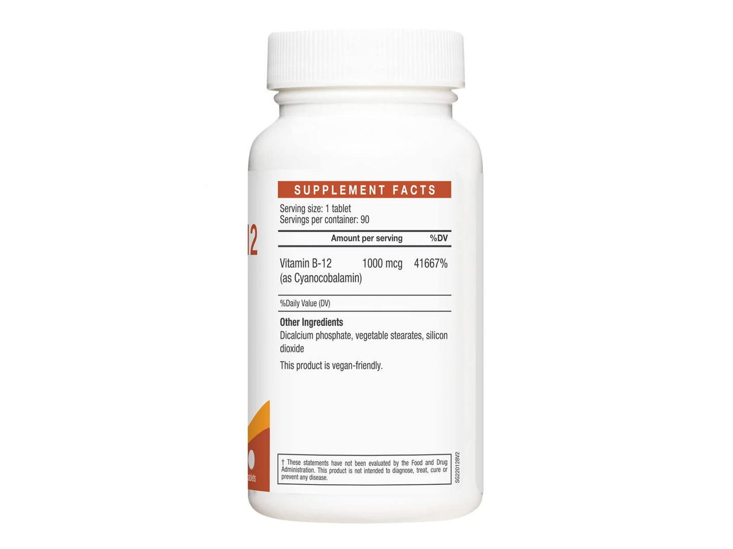 LAC tabletas liberación prolongada Vitamina B-12 90 unidades