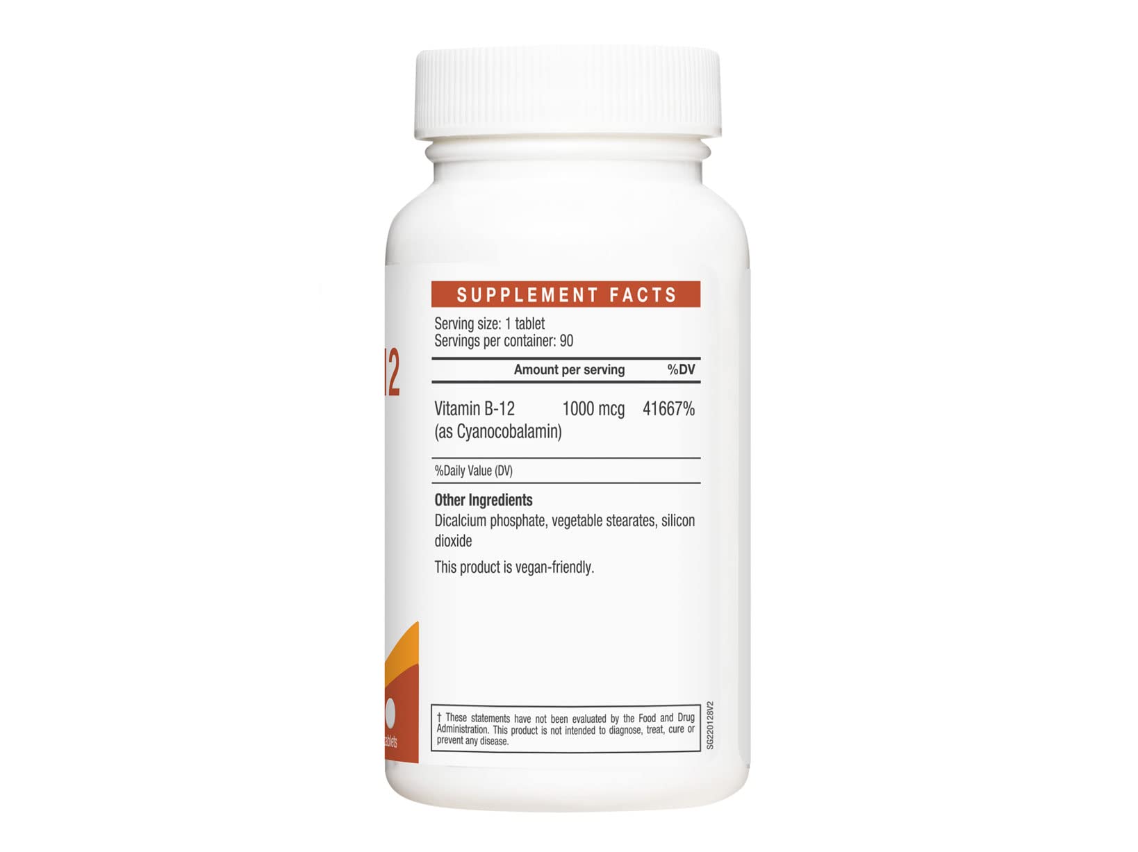 LAC tabletas liberación prolongada Vitamina B-12 90 unidades