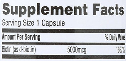 Lado caja Biotina 365 Everyday Value