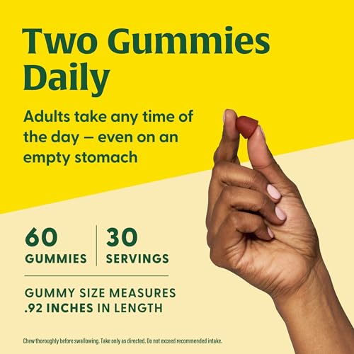 Lado del frasco MegaFood Baby & Me 2 gomitas prenatal
