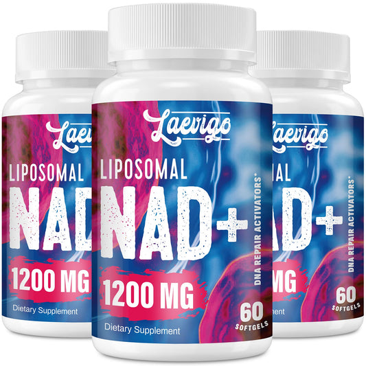 Suplemento 1200mg NAD+ Liposomal Laevigo de alta pureza