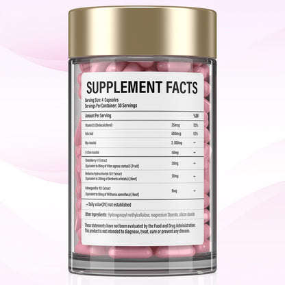 Lazpowfi suplemento para regulación hormonal y salud ovárica