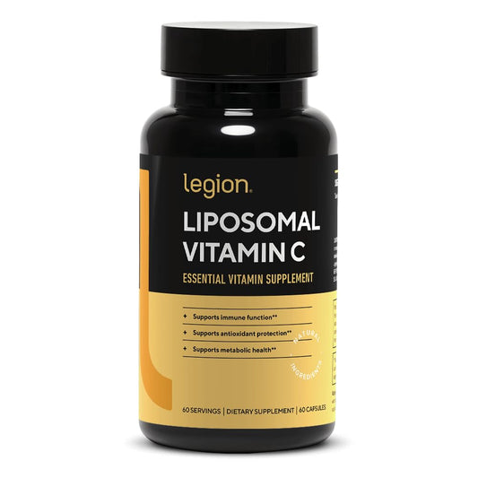 LEGION suplemento vitamina c liposomal frasco de 60 cápsulas