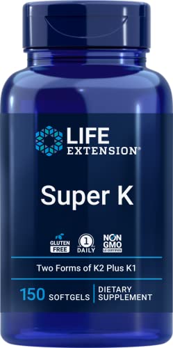 Life Extension Super K frasco 150 cápsulas blandas