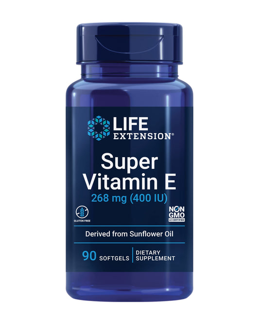 Life Extension suplemento 268mg vitamina E cápsulas