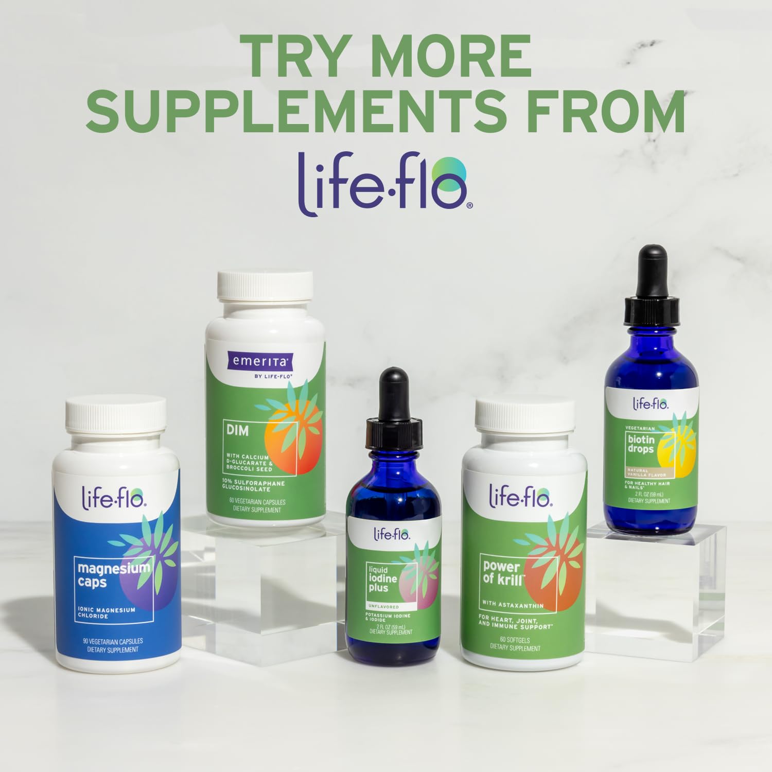 Life-Flo biotina líquida vitamina d3 soporte piel cabello uñas 2 onzas