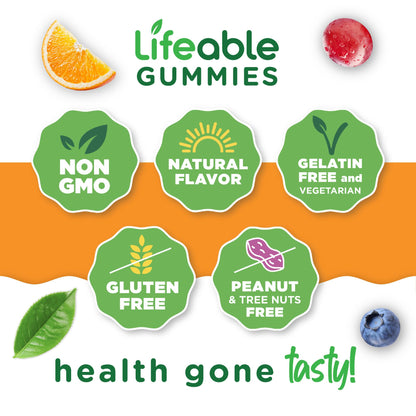 Beneficios de multivitaminas Lifeable: salud general y piel.