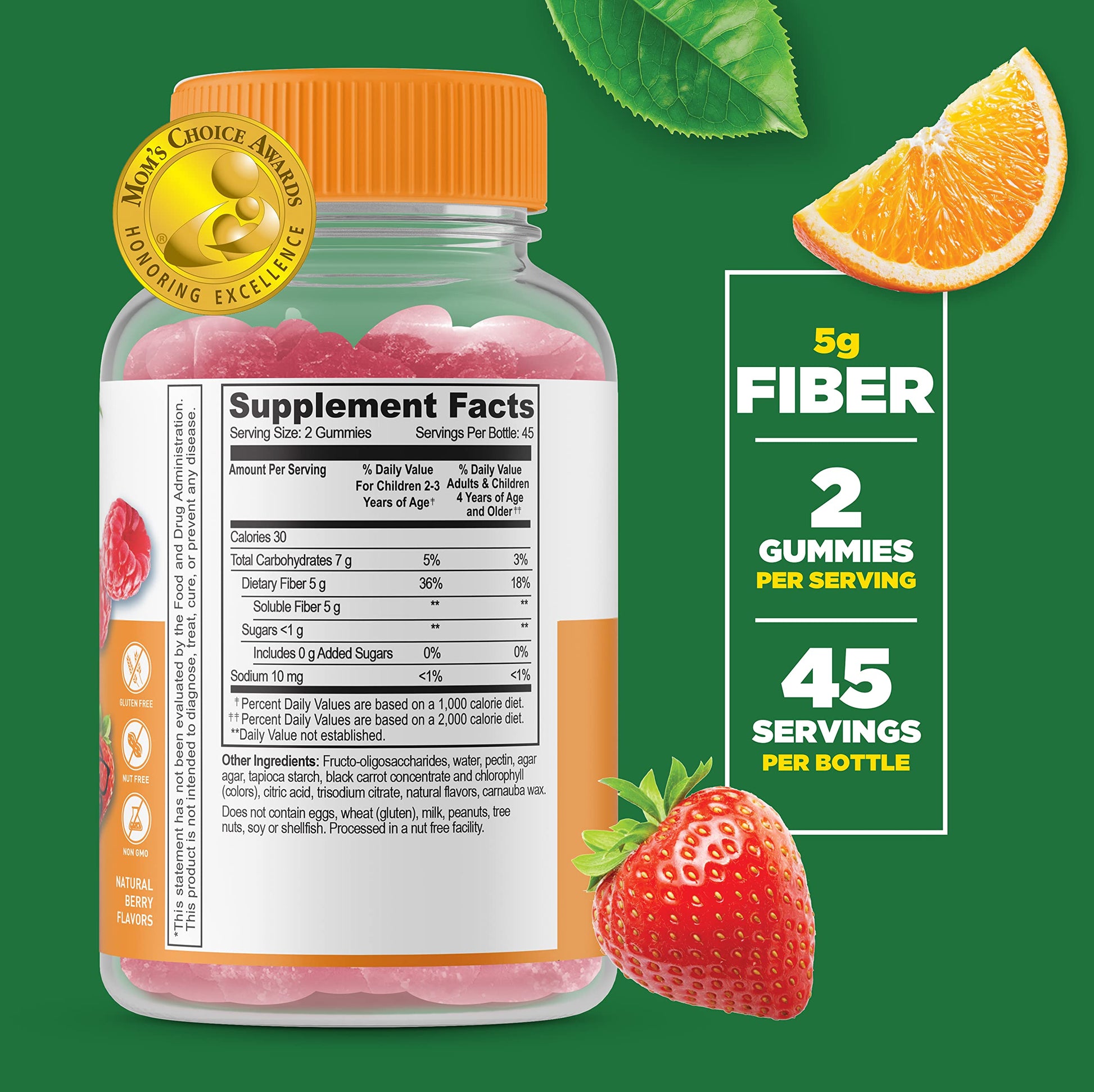 Lifeable gomitas con biotina 5000 mcg y fibra prebiótica para niños