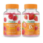 Lifeable gomitas magnesio y vitamina d 5000 iu frasco 90 unidades