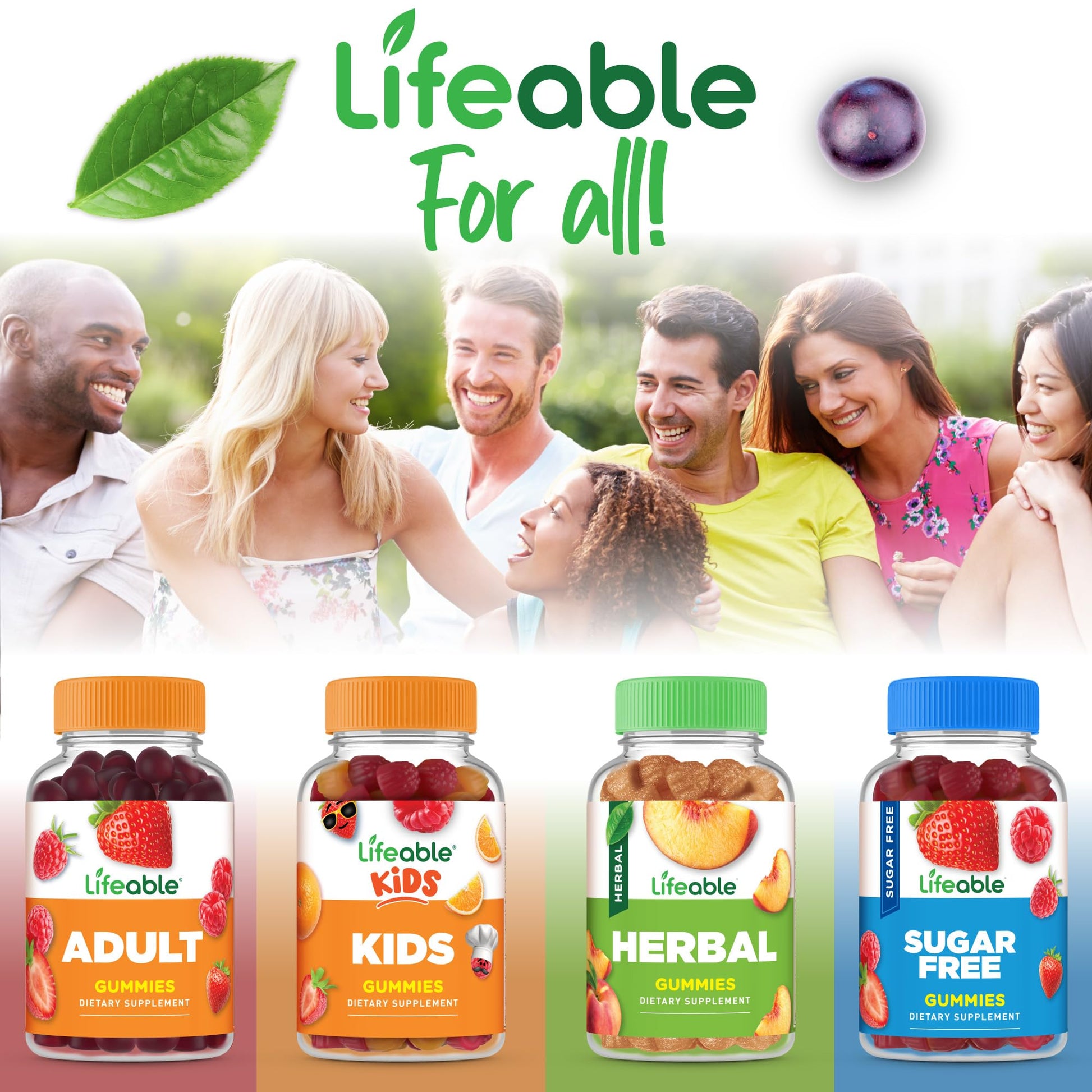Familia disfrutando salud y nutrición con Lifeable.