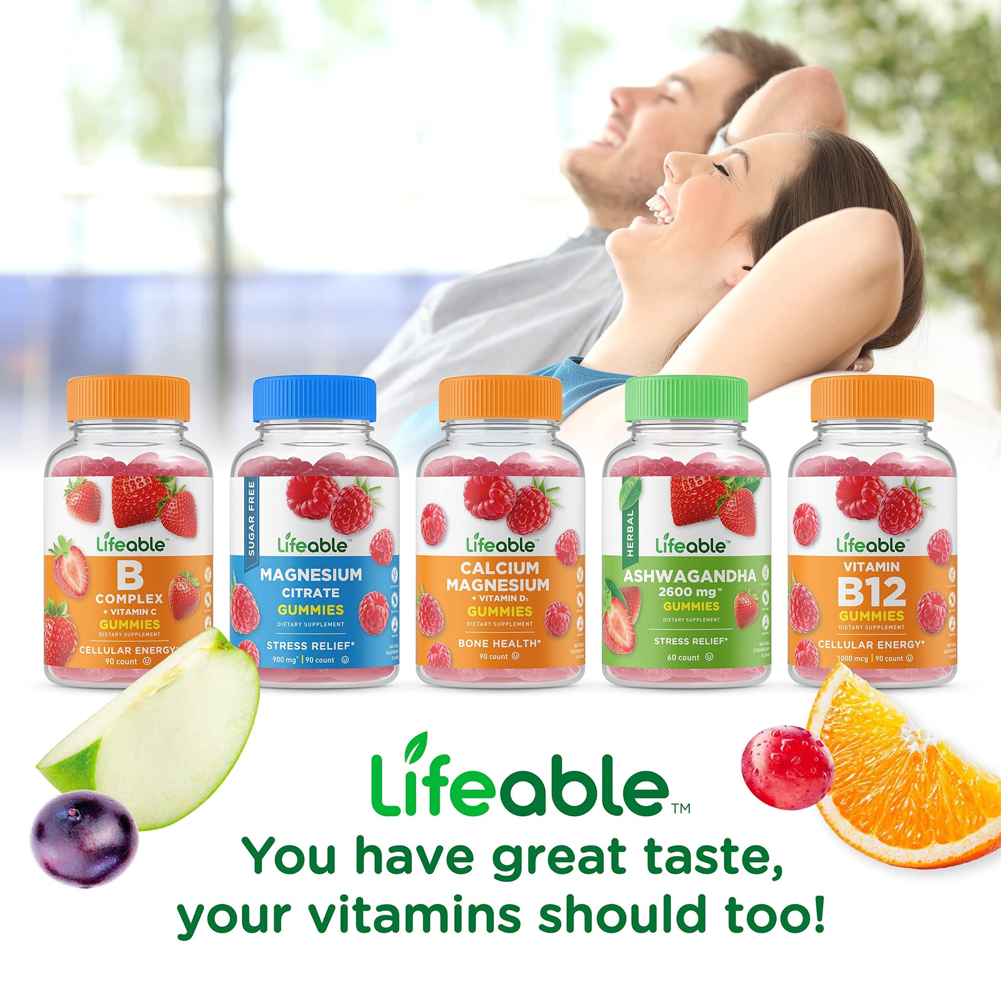 Suplemento vitamínico Lifeable gomitas sin gluten
