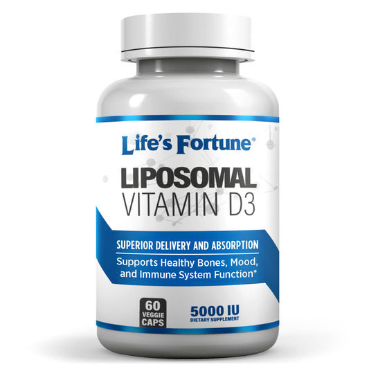 Life's Fortune vitamina d3 liposomal 5000 iu frasco