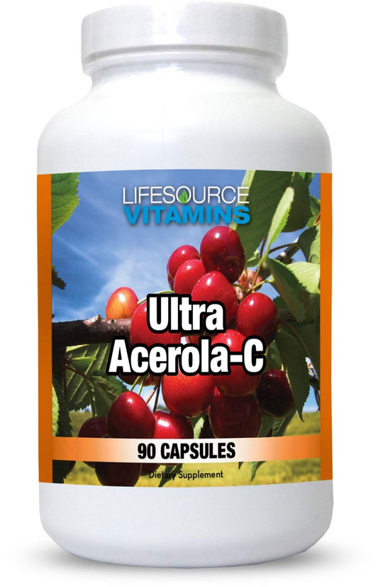 LifeSource Ultra Acerola-C polvo baya acerola suplemento
