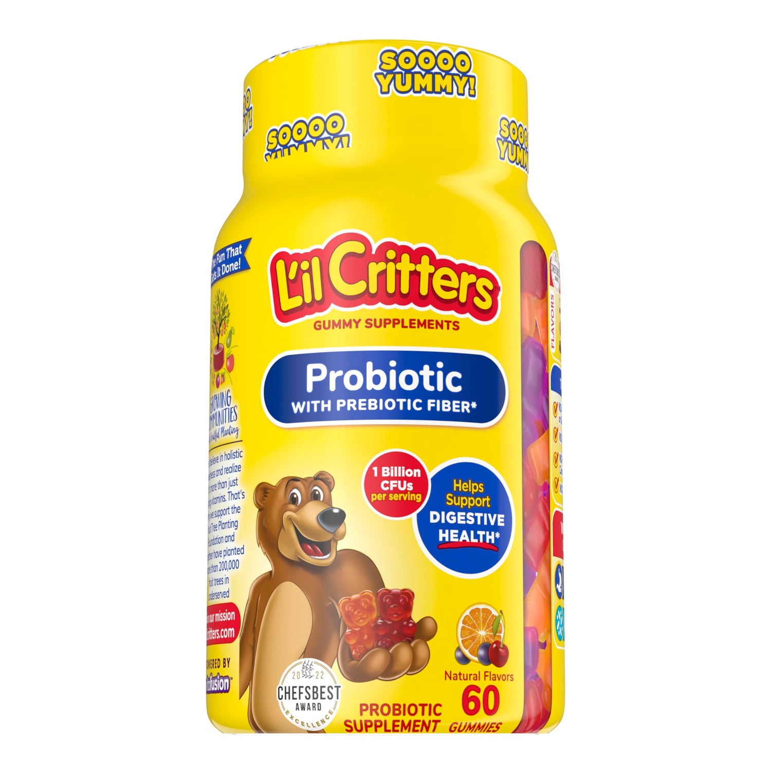 Lil Critters gomas probióticas niños