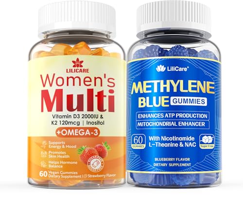 LILICARE gominolas multivitamínicas para mujer omega 3