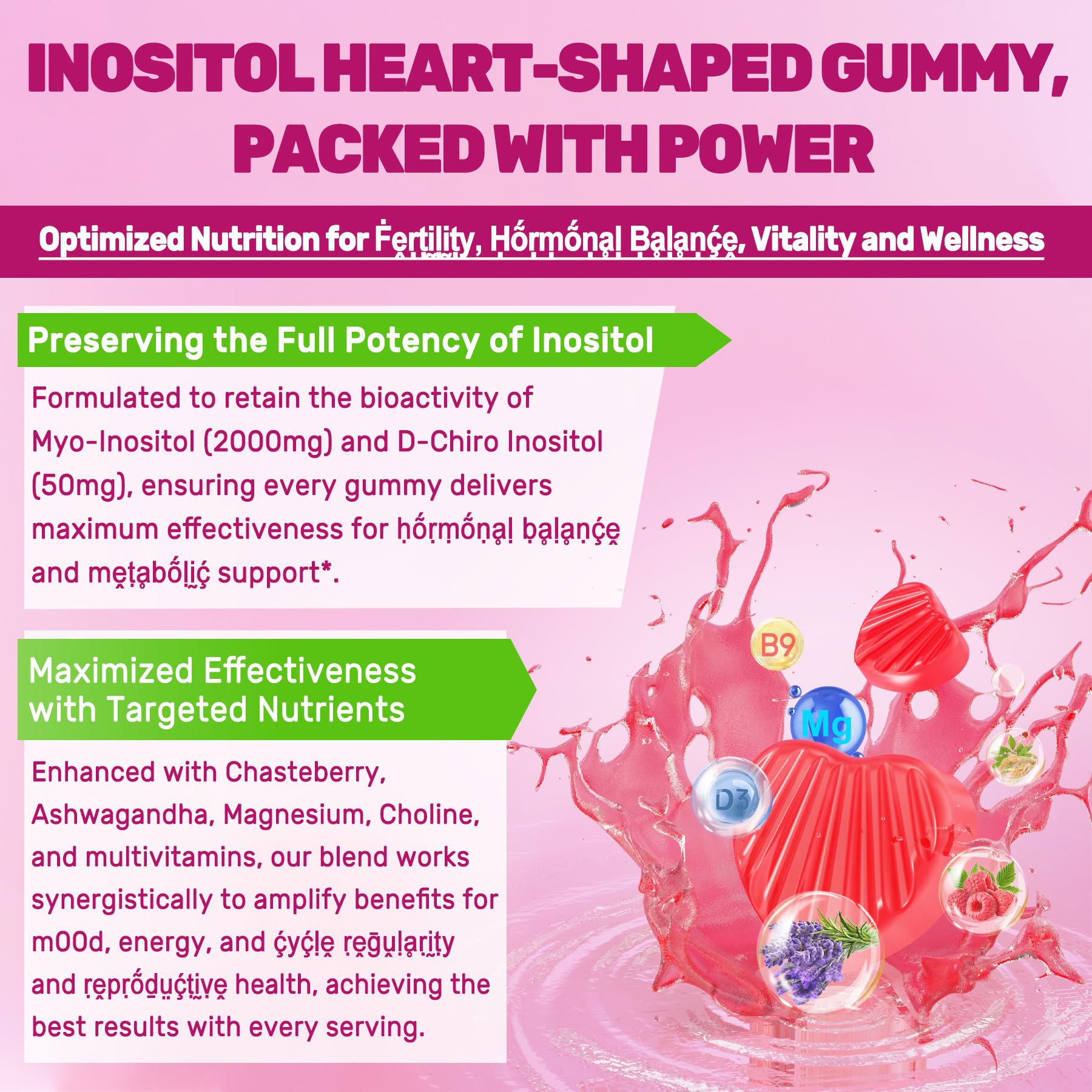 LILICARE gomitas con magnesio, choline y vitamina D3