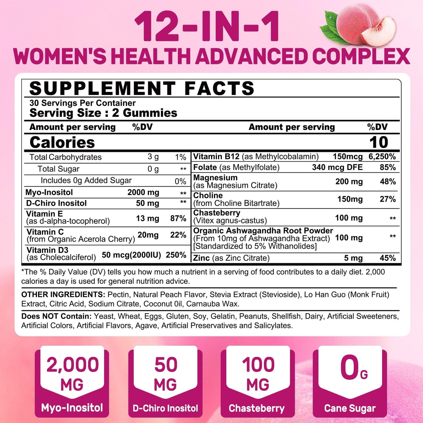 LILICARE gomitas relación 40:1 con vitaminas y minerales