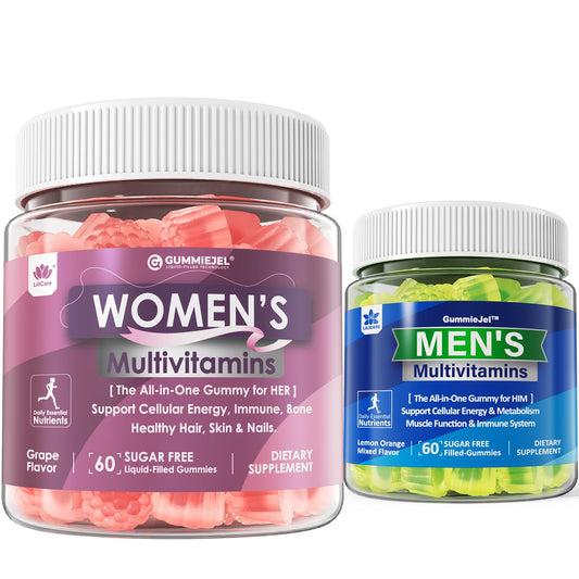 LILICARE multivitamínicos para mujeres y hombres