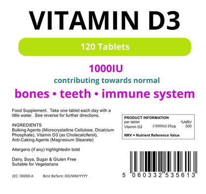 Lindens cápsulas vitamina d3 para mejorar ánimo y salud