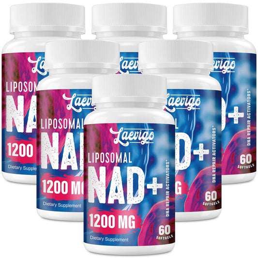 Liposomal NAD+ 1200mg alta pureza de Laevigo