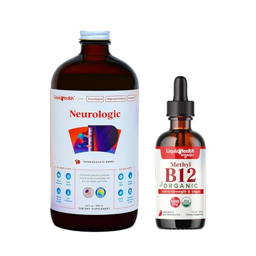 Suplemento líquido nootrópico LiquidHealth enfoque y memoria