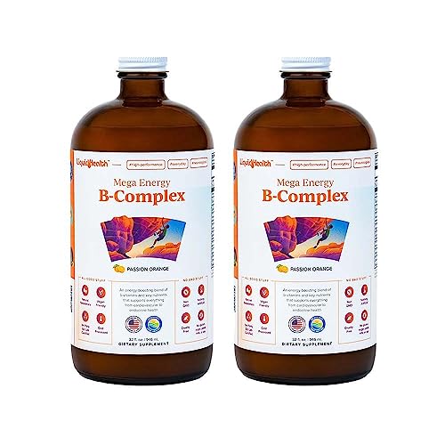 LIQUIDHEALTH suplemento líquido mega energía complejo b 2 pack