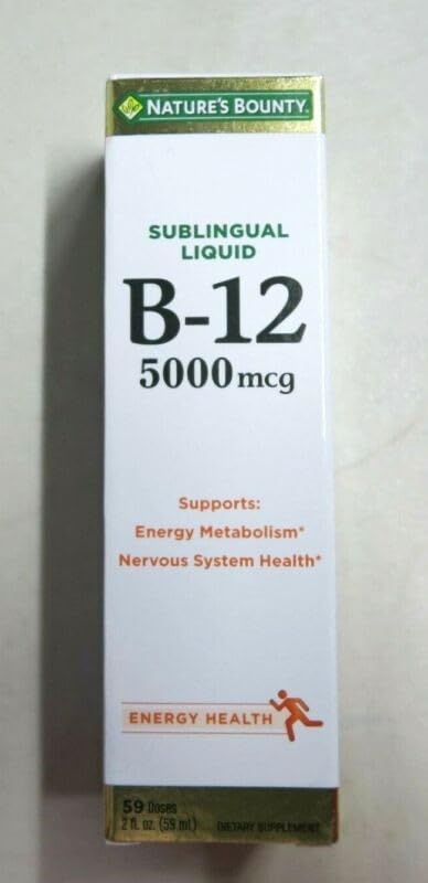 Líquido B12 Nature's Bounty sabor baya