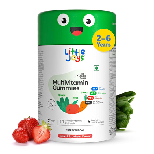 Little Joys gomitas multivitaminas sabor fresa para niños