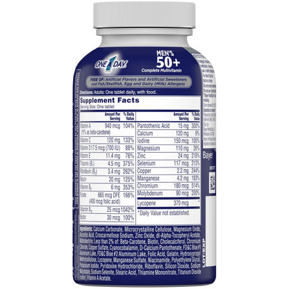 Logo One A Day en la botella de multivitaminas