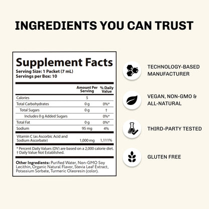 Lotes paquetes vitamina C liposomal Aurora Nutrascience