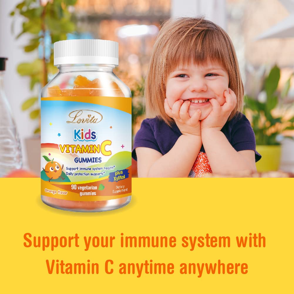 Lovita gomitas infantiles vitamina c apoyo sistema inmunitario
