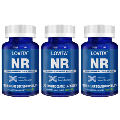 Paquete Lovita NR Ribósido de Nicotinamida 350 mg 30 cápsulas