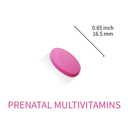 Lovita suplemento prenatal vegano con nutrientes esenciales