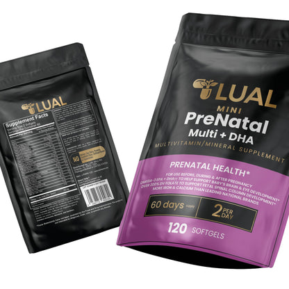 LUAL prenatal vitaminas para madres embarazadas desarrollo fetal
