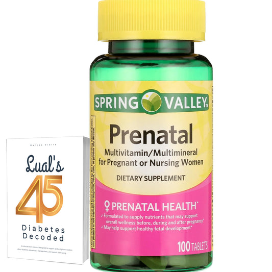 LUAL Spring Valley vitaminas prenatales para mujeres embarazadas