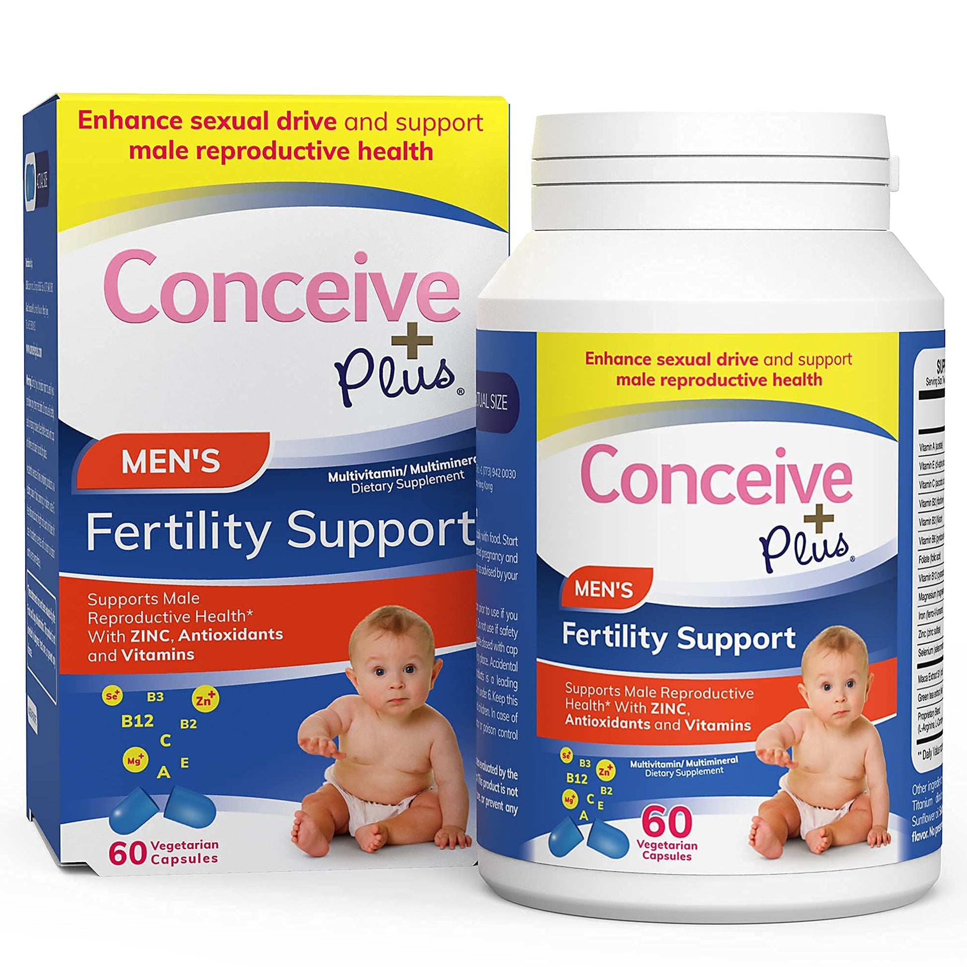 Lubricante Conceive Plus para fertilidad con sensación placentera