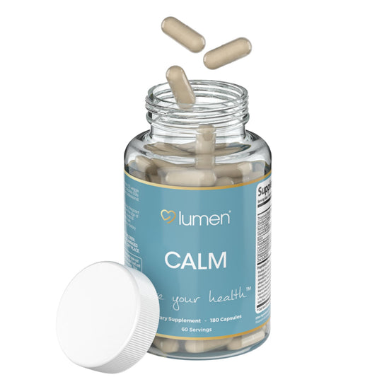Lumen Naturals Calm suplemento para mujeres con 1200mg Ashwagandha