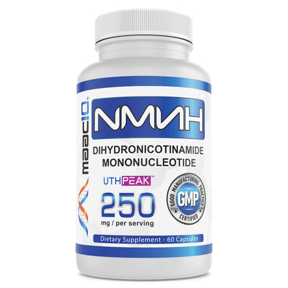 Botella MAAC10 NMNH suplemento 250mg para NAD